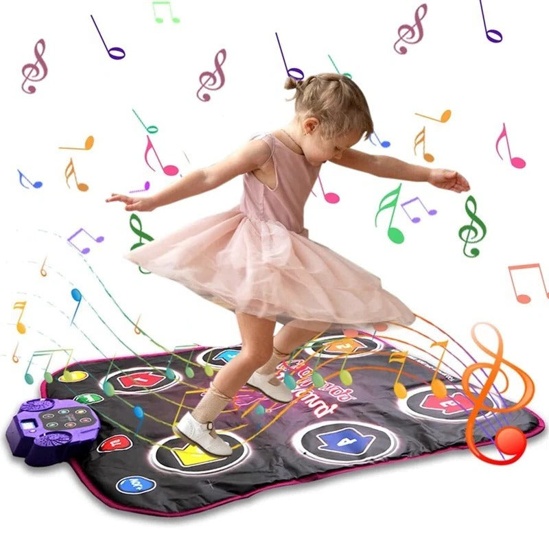 Engaging Dance Floor Mat with 5 Levels of Fun for Children