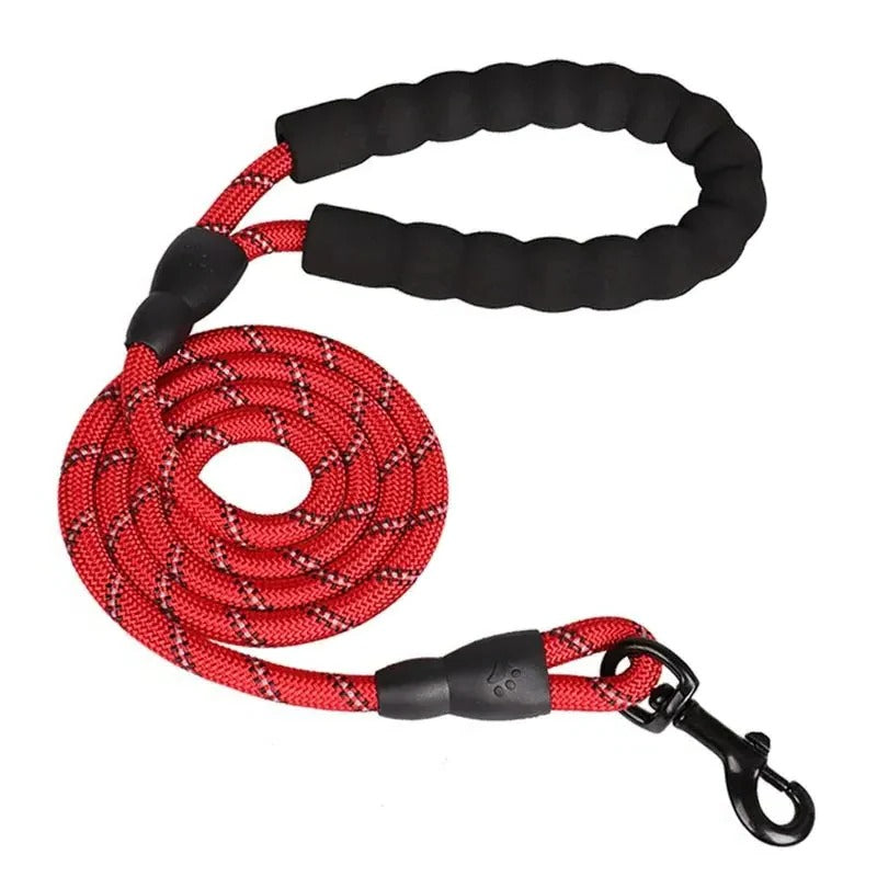 High-Visibility Dog Leash with Ergonomic Grip