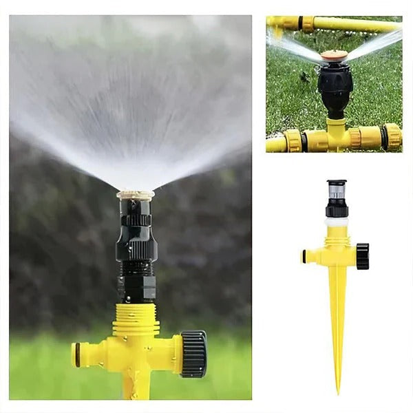 All-Around Garden Sprinkler with Customizable Spray Settings