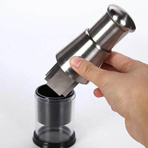 Effortless Stainless Steel Food Slicer for Hassle-Free Cooking