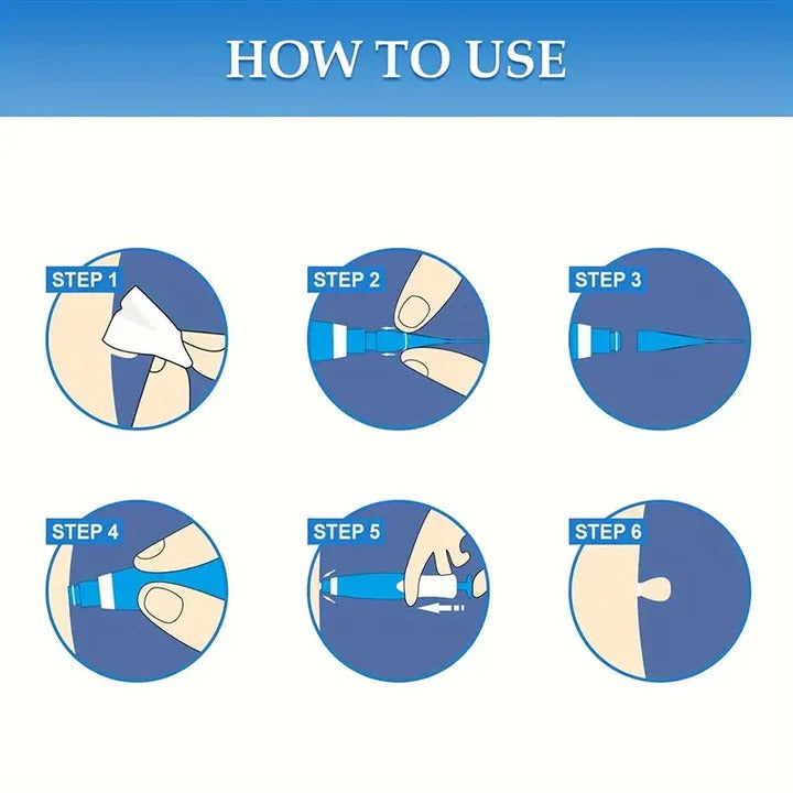 At-Home Skin Tag Removal System with Silicone Bands & Tool