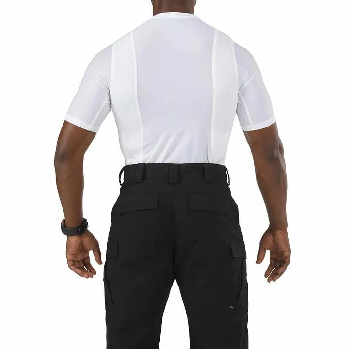 Men's and Women's Concealed Carry Compression Shirt with Hidden Pockets