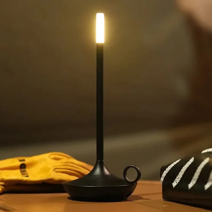 Versatile LED Touch Lamp with Rechargeable Battery for Home & Outdoors