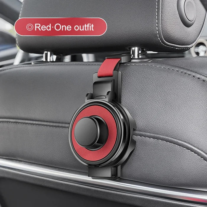 Multi-Functional Headrest Organizer with Drink and Phone Holder
