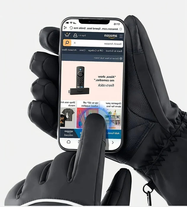 Motorcycle Gloves with Heating Function