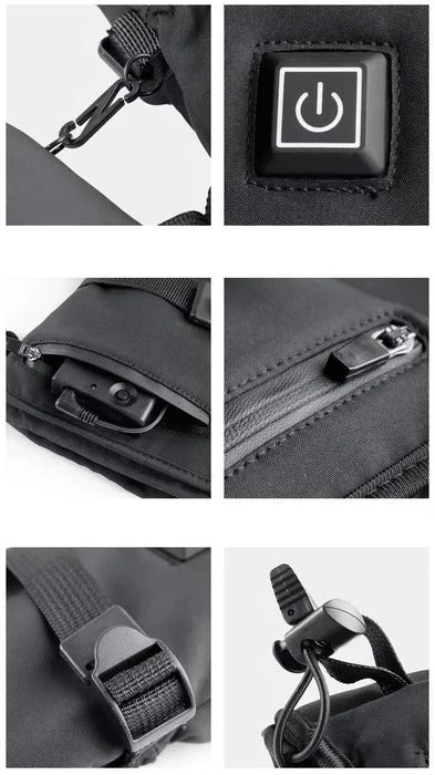 Motorcycle Gloves with Heating Function