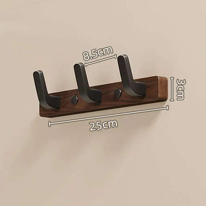 Chic Wall-Mounted Coat and Bag Organizer
