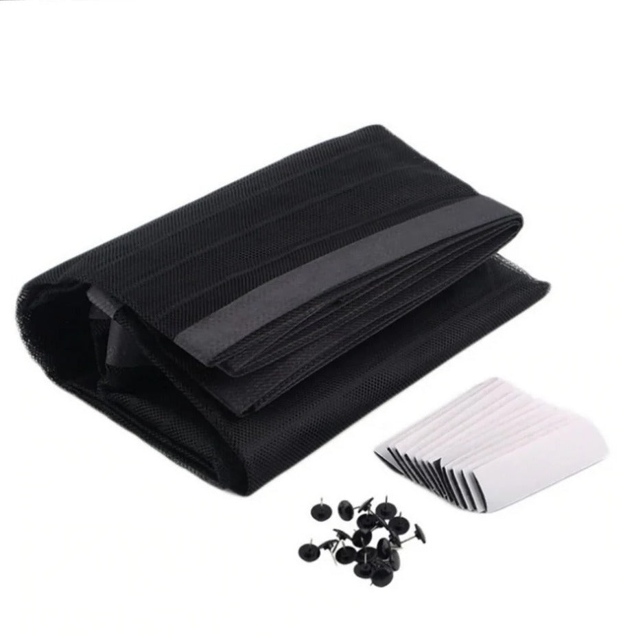 Easy-Access Magnetic Insect Barrier for Doors