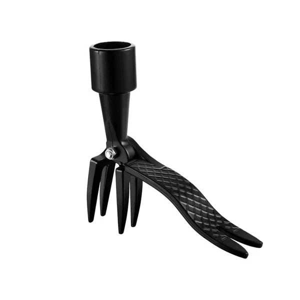 Ergonomic Garden Weeder with 4-Prong Root Extraction