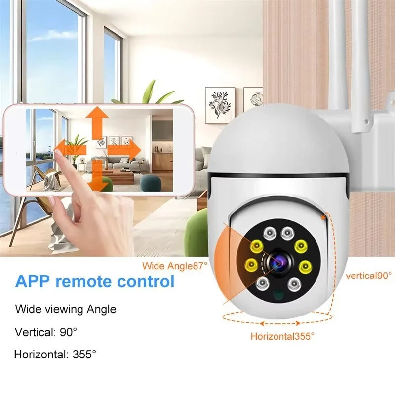 All-Weather 1080P Smart Surveillance Camera with 4X Zoom