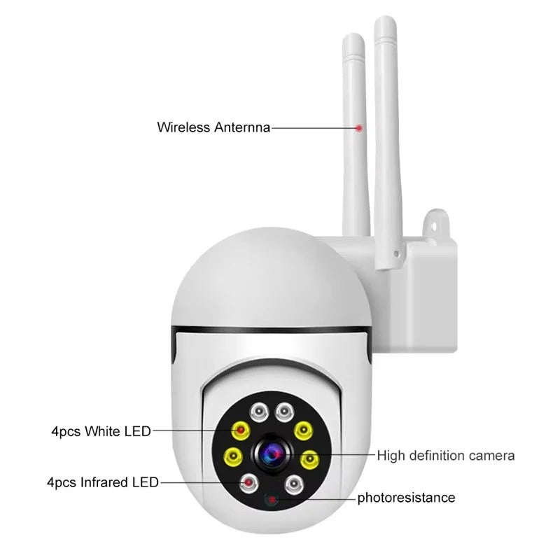 All-Weather 1080P Smart Surveillance Camera with 4X Zoom