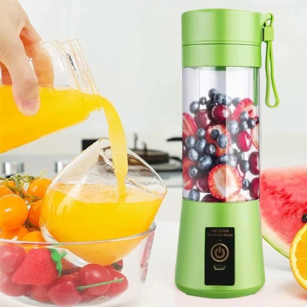 Portable Mini Juicer Blender – Electric Fruit Mixer