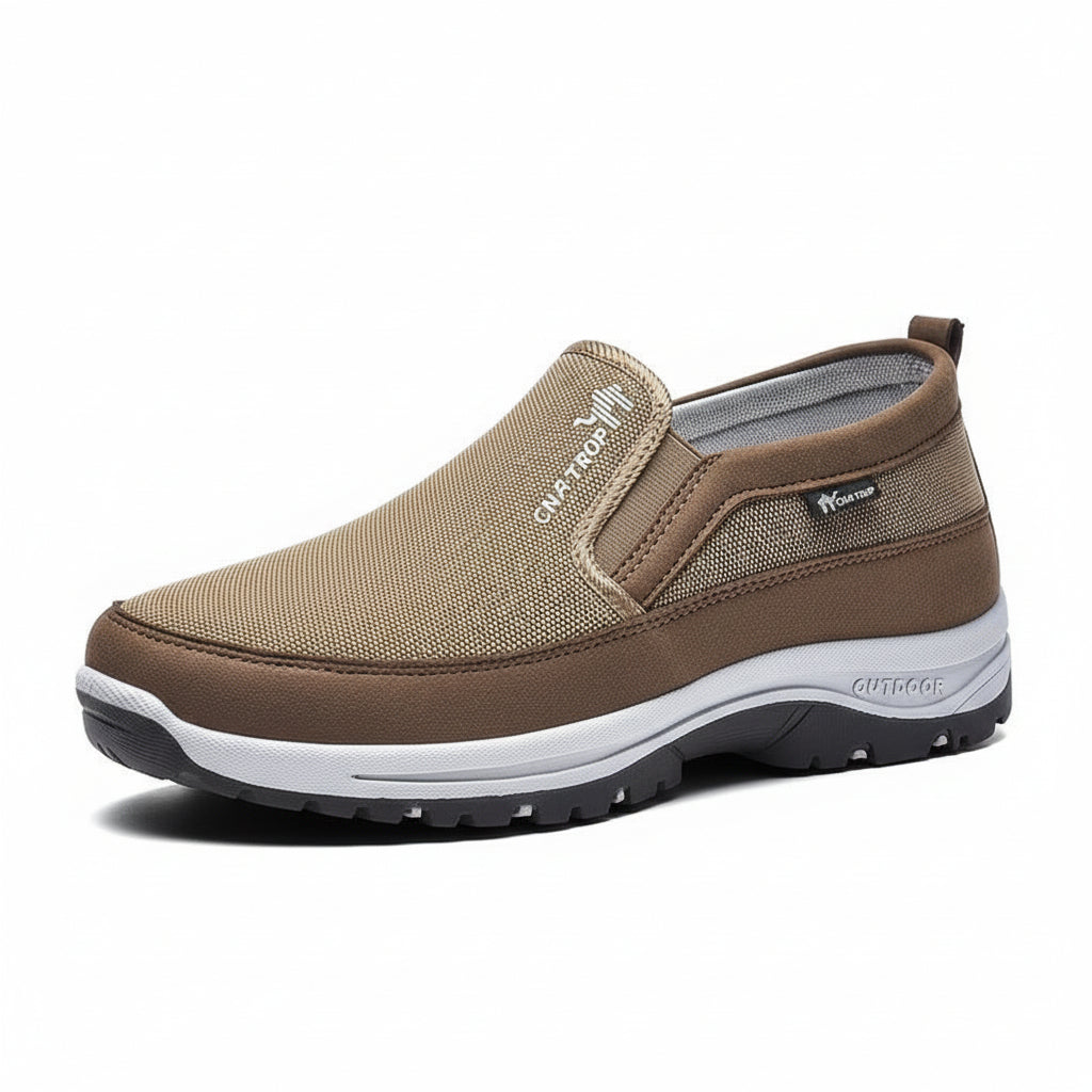 Men's All-Weather Walking Shoes with Arch Support and Comfort Fit