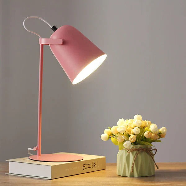 Whimsical Bucket Lamp with Soft Pastel Colors for Your Home