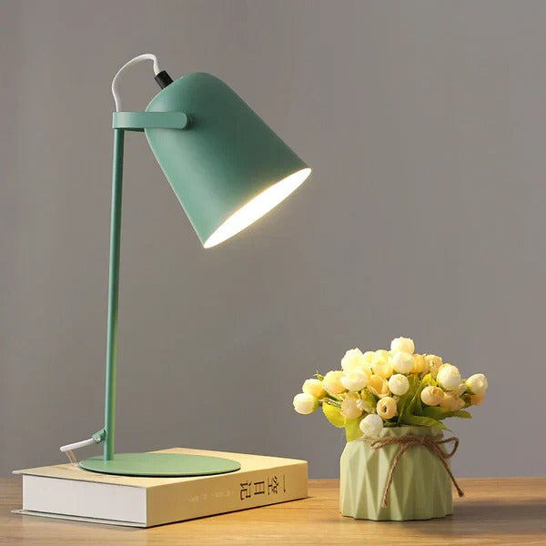Whimsical Bucket Lamp with Soft Pastel Colors for Your Home