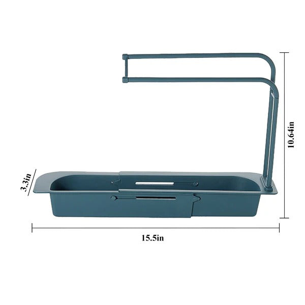Adjustable Kitchen Sink Storage Solution