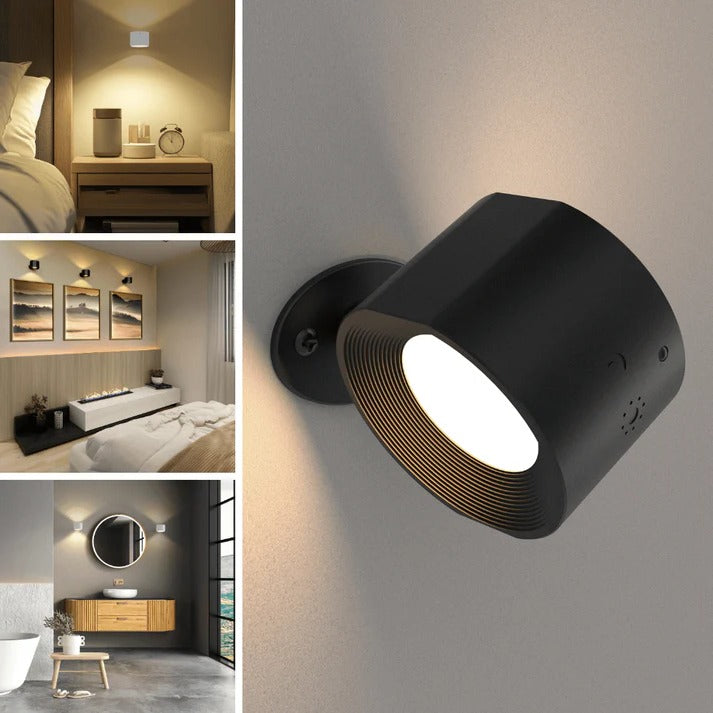 Rechargeable Wall Lamp with LED Lighting