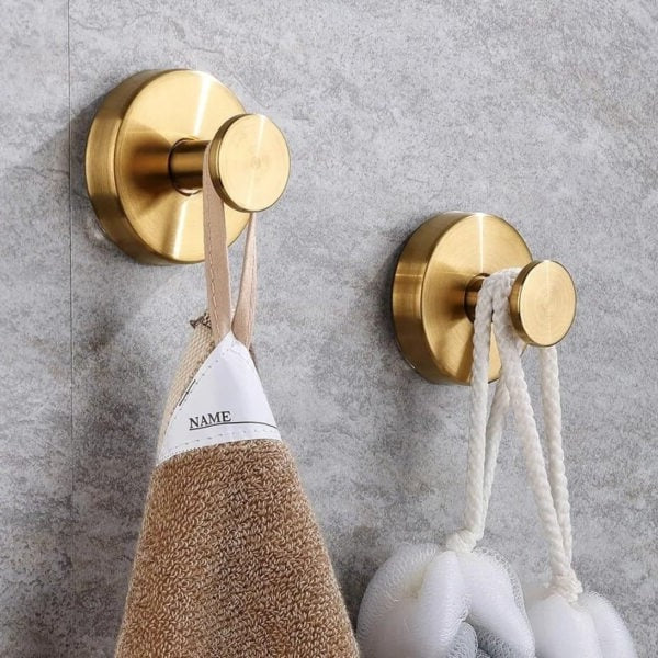 Suction Cup Hooks with Twist-Lock Mechanism for Wall Mounting