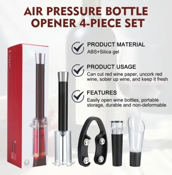 Effortless Wine Bottle Opener Kit