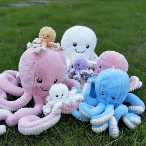 Oversized Cuddly Octopus Plush Toy for All Ages