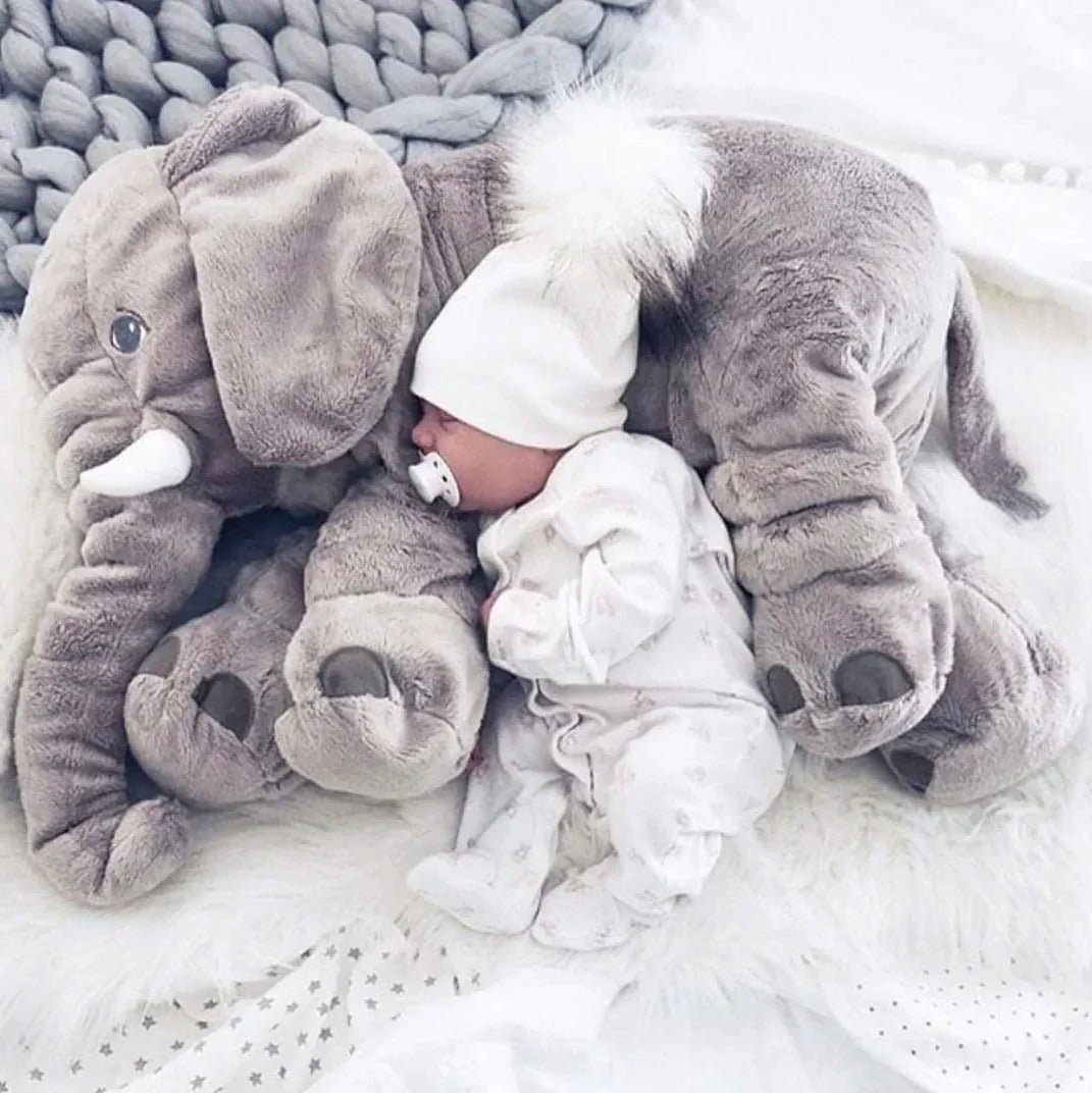 Snuggle Buddy Elephant Plush Pillow for Ultimate Comfort