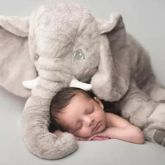 Snuggle Buddy Elephant Plush Pillow for Ultimate Comfort