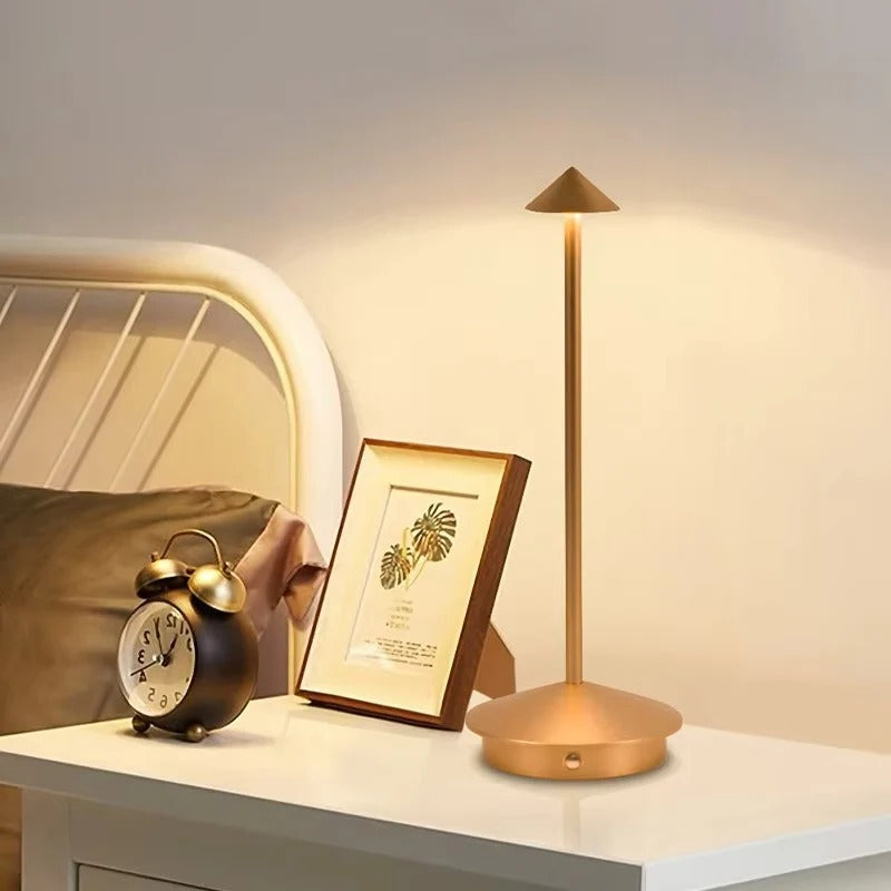 Wireless LED Desk Light with Touch Control & Adjustable Brightness