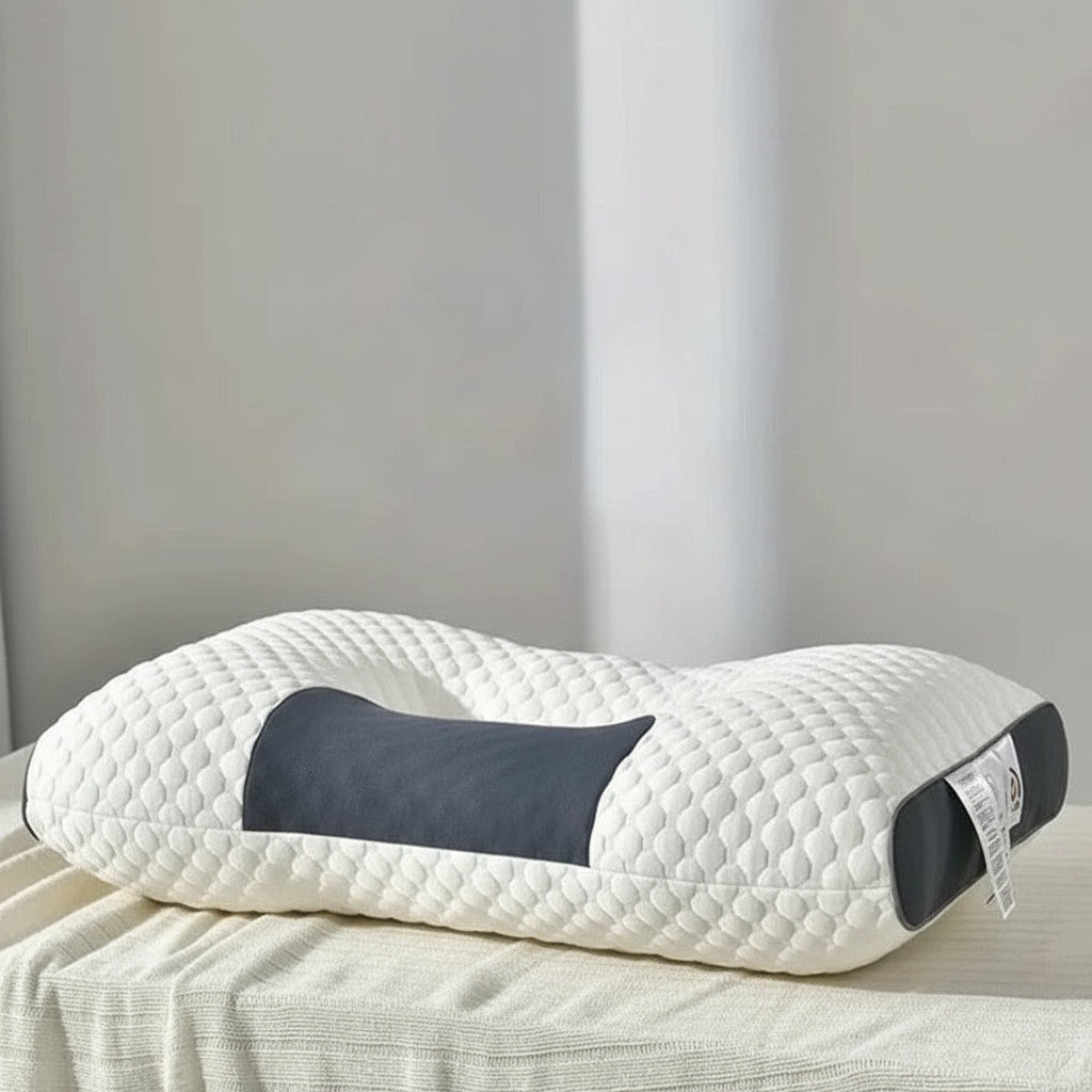 Ergonomic Comfort Pillow with Eco-Friendly Core