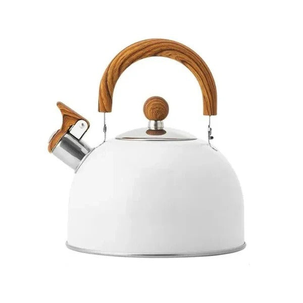 Elegant Stainless Steel Whistling Kettle for All Stoves