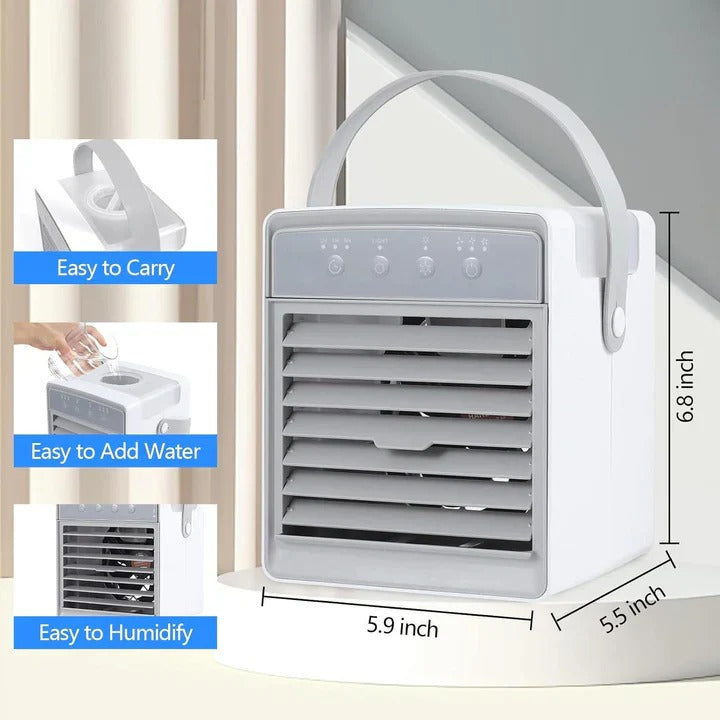 Compact Air Chiller with Customizable Fan Options