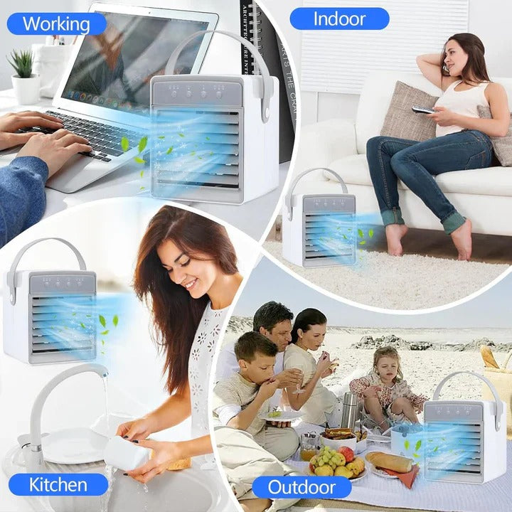 Compact Air Chiller with Customizable Fan Options