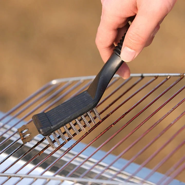 Ultimate Grill Cleaner Brush with Sturdy Steel Bristles
