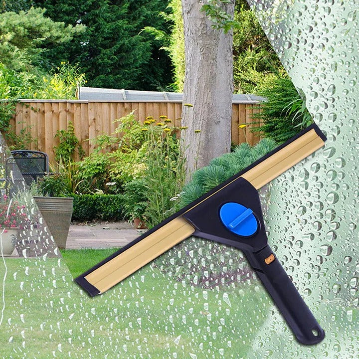 Effortless Glass and Mirror Cleaning Squeegee