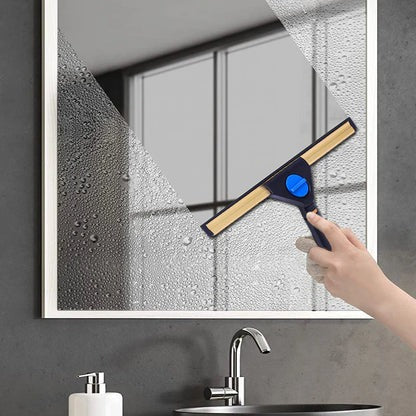 Effortless Glass and Mirror Cleaning Squeegee