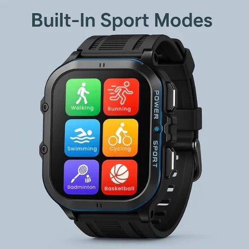 Bluetooth-Compatible Sports Timepiece for Active Lifestyles