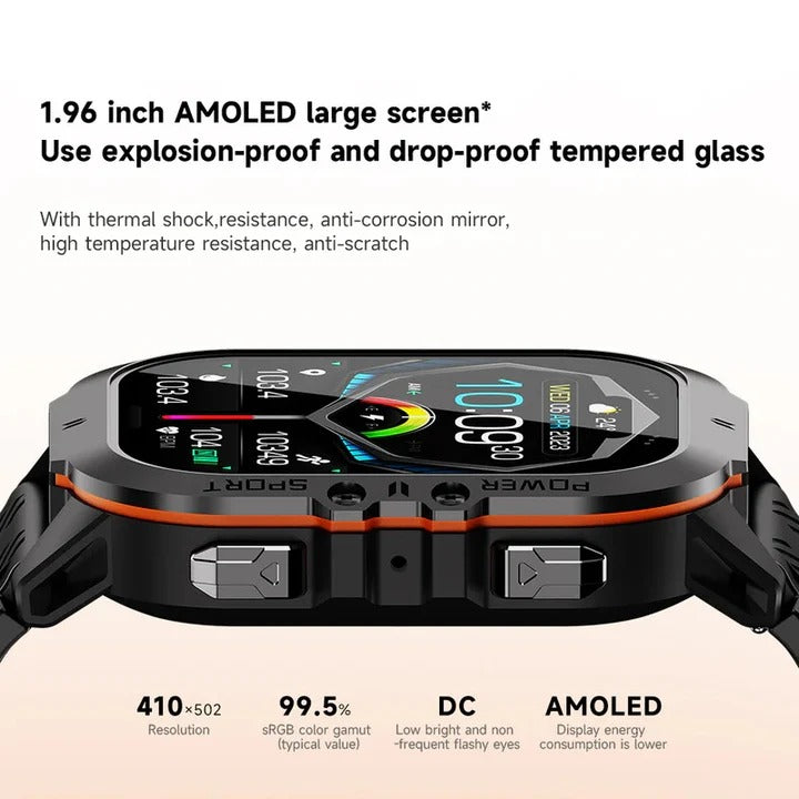 Bluetooth-Compatible Sports Timepiece for Active Lifestyles