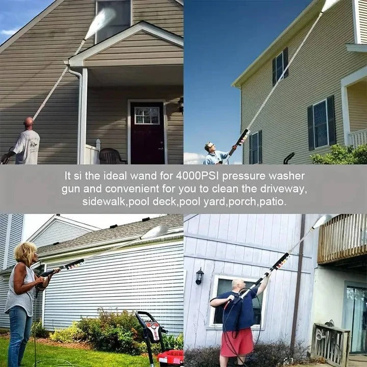 Extended Reach Pressure Washer Wand for Effortless Cleaning