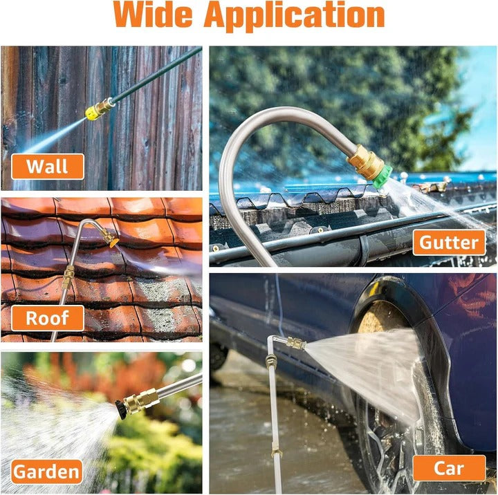 Extended Reach Pressure Washer Wand for Effortless Cleaning