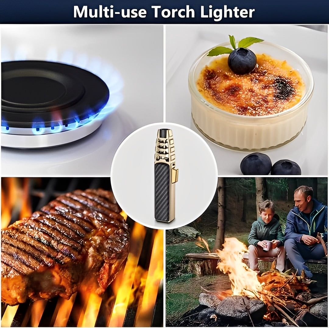 Versatile Culinary Torch Lighter for Gourmet Cooking