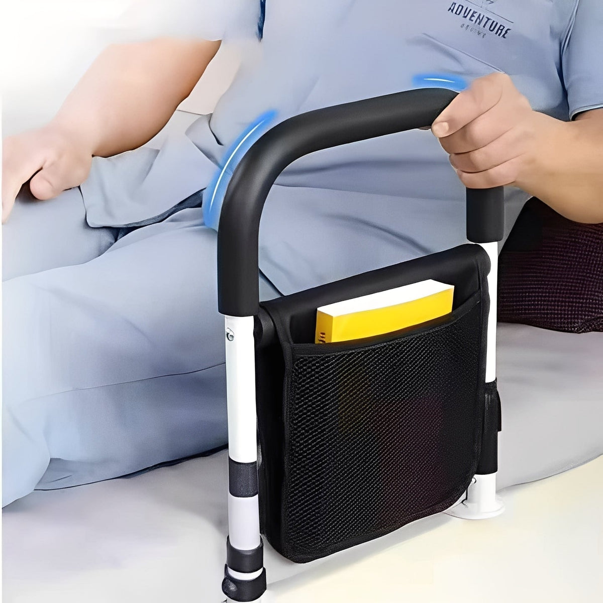 Versatile Bedside Safety Rail for Easy Mobility and Support