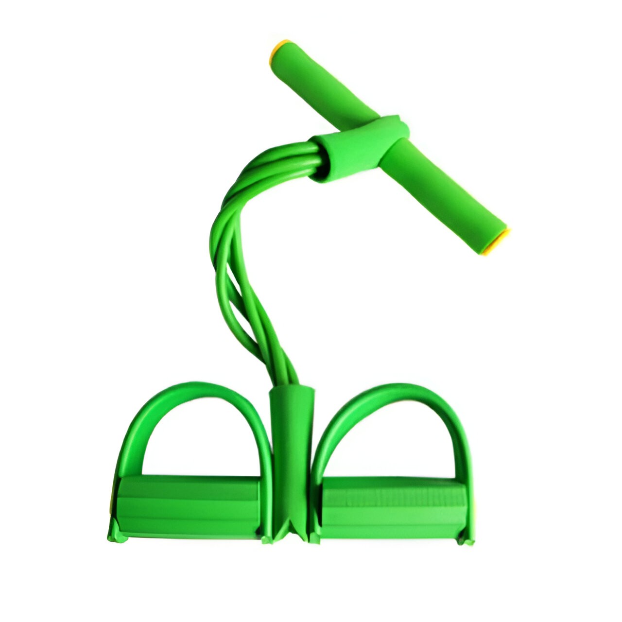 Home Workout Resistance Band System with Foot Pedal