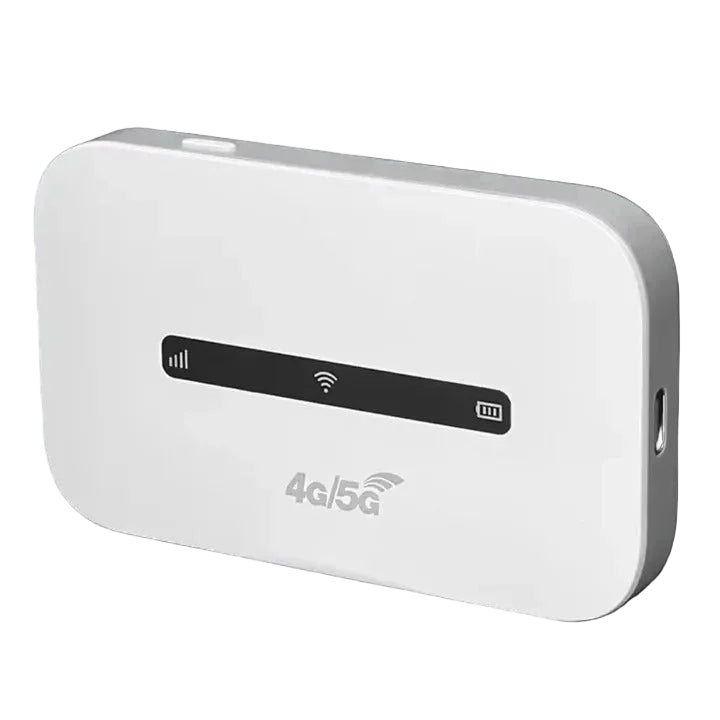 Compact 4G LTE Mobile Hotspot with SIM Card Slot