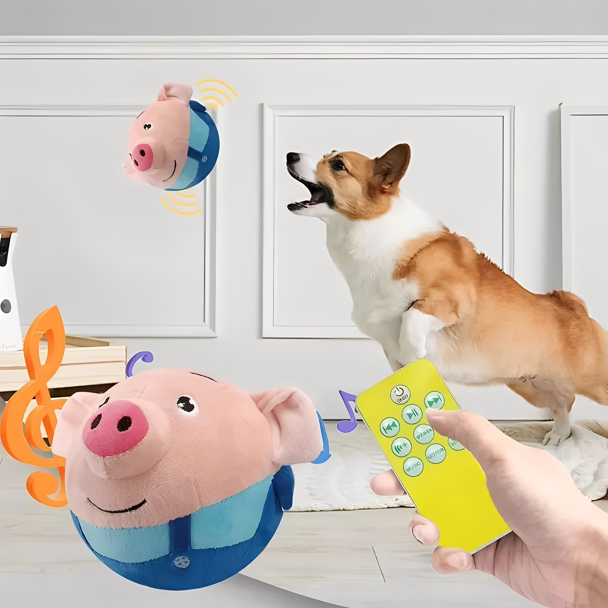 Interactive Play Ball with Sound and Motion Activation