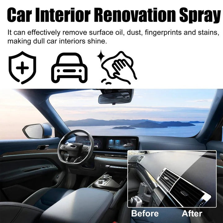 Ultimate Car Interior Care Spray Set - 3 Pack