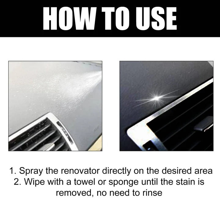 Ultimate Car Interior Care Spray Set - 3 Pack
