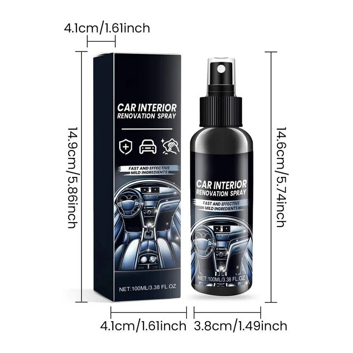Ultimate Car Interior Care Spray Set - 3 Pack