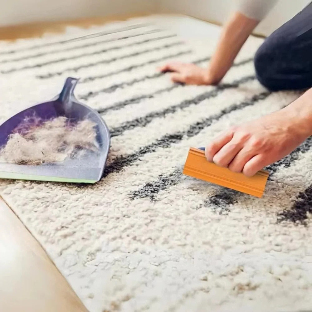 Compact Fur Remover for Carpets and Upholstery