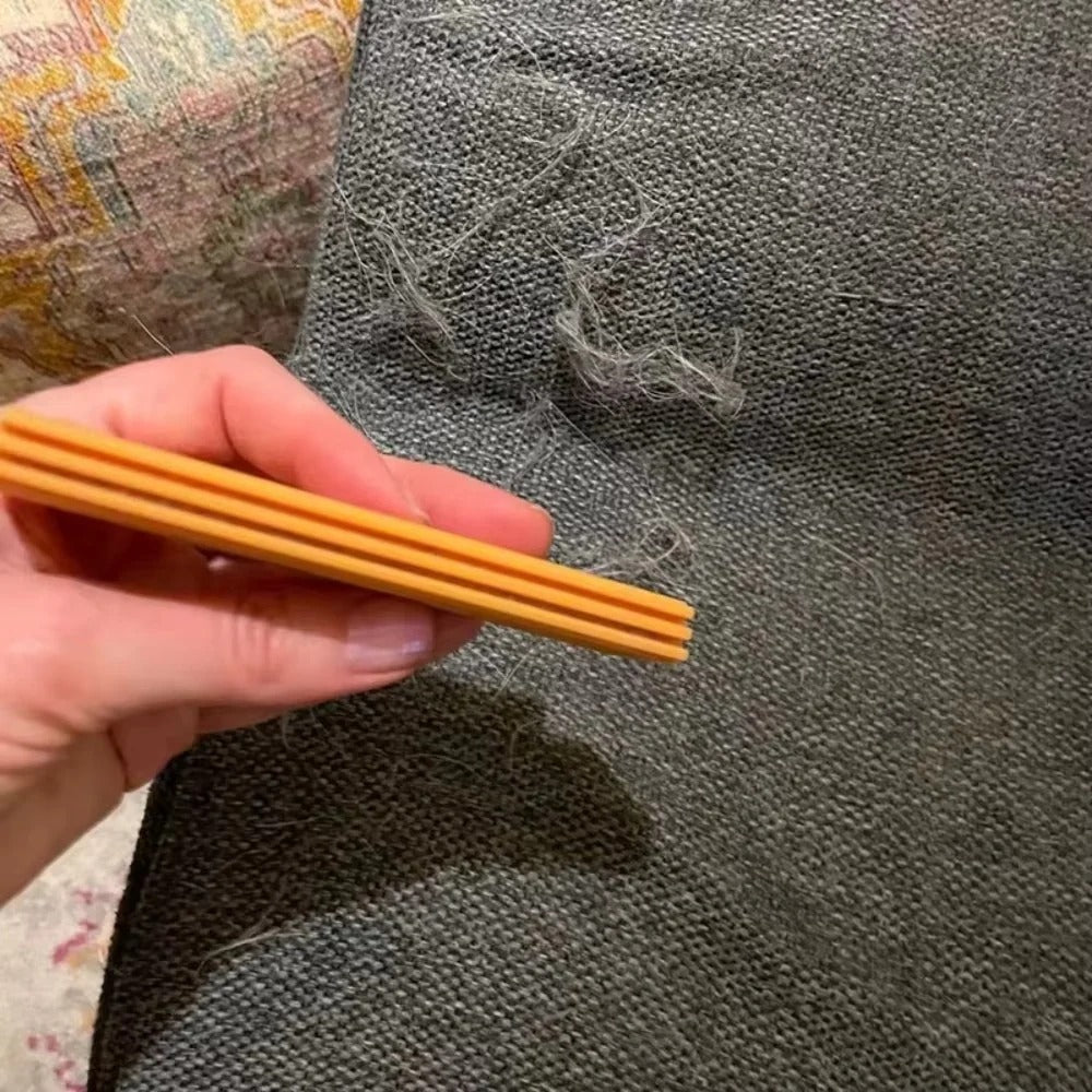 Compact Fur Remover for Carpets and Upholstery