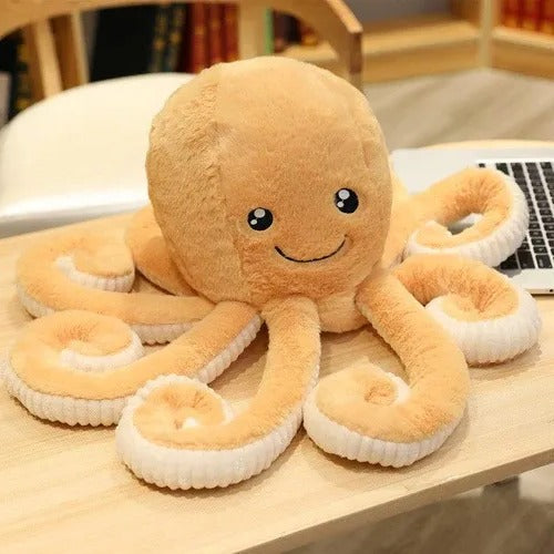 Oversized Cuddly Octopus Plush Toy for All Ages