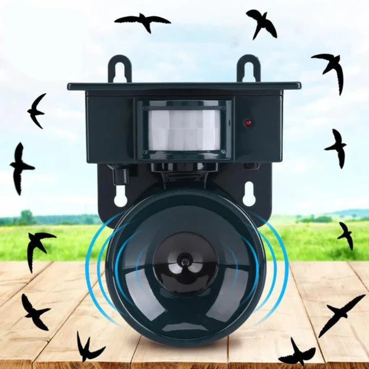 Solar-Powered Animal Repeller with Motion Activation